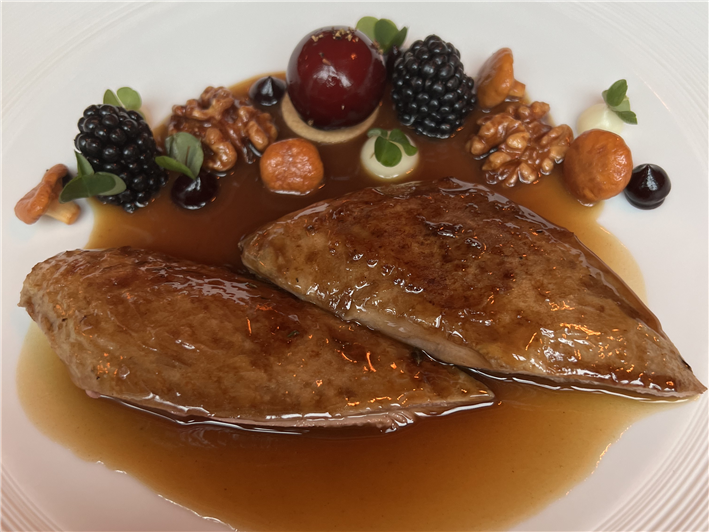 grouse served